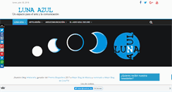 Desktop Screenshot of lunaazul.org