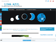 Tablet Screenshot of lunaazul.org